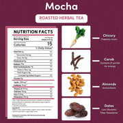 Teeccino Instant Mocha Herbal Latte Instant Latte