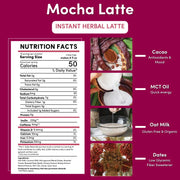 Teeccino Instant Mocha Herbal Latte Instant Latte
