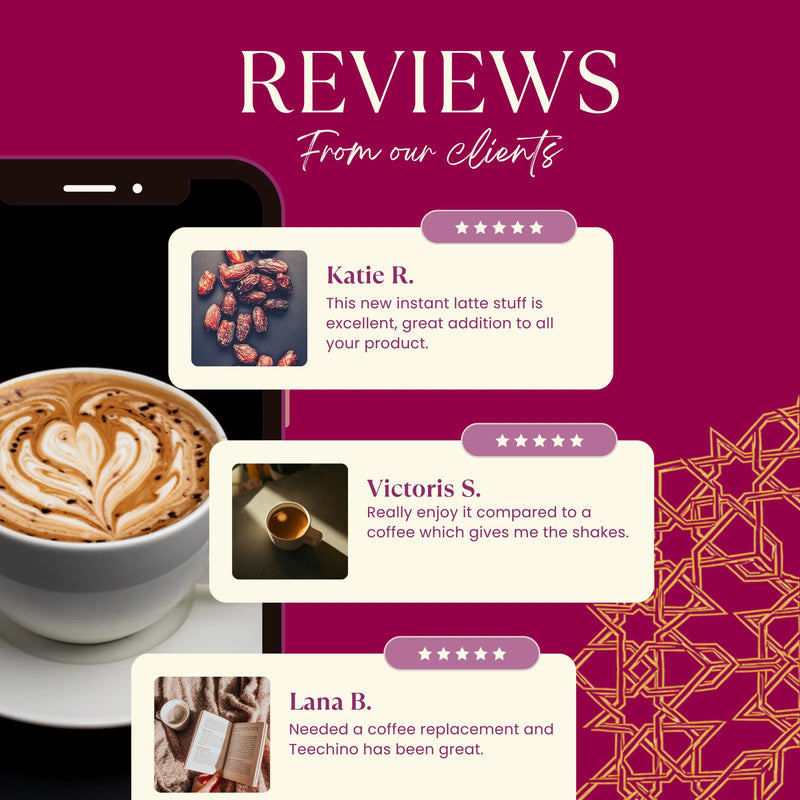 Teeccino Instant Mocha Herbal Latte Instant Latte