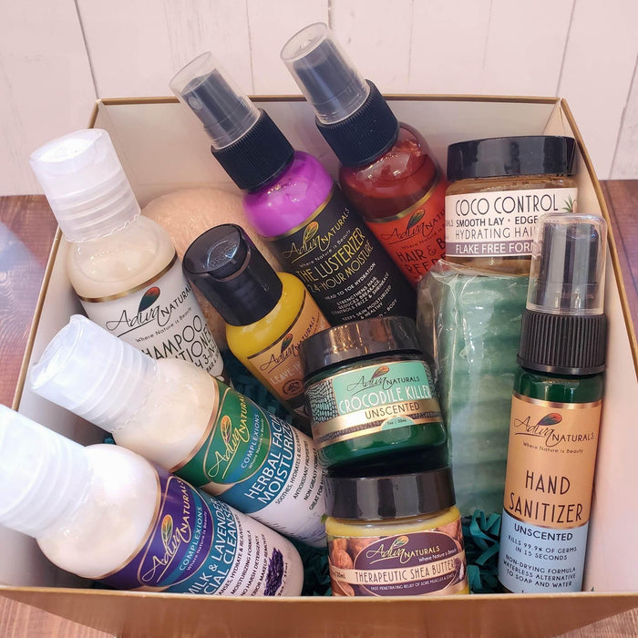 Adiva Naturals - Adiva Naturals - Twelve of our favs: Natural Treasure Gift Box