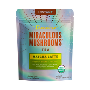 Teeccino Miraculous Mushrooms® Matcha Latte Instant Latte Light Steel Blue Latte