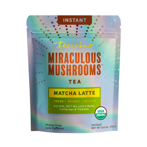 Teeccino Miraculous Mushrooms® Matcha Latte Instant Latte