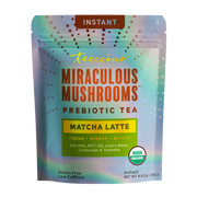 Teeccino Miraculous Mushrooms® Matcha Latte Instant Latte Light Steel Blue Latte