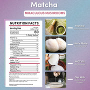 Teeccino Miraculous Mushrooms® Matcha Latte Instant Latte