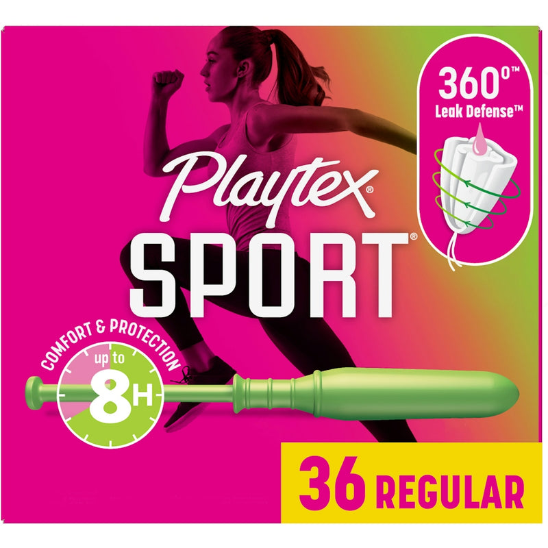 Playtex Playtex Sport Tampons, Regular Absorbency, Unscented - 36 Count Tampons