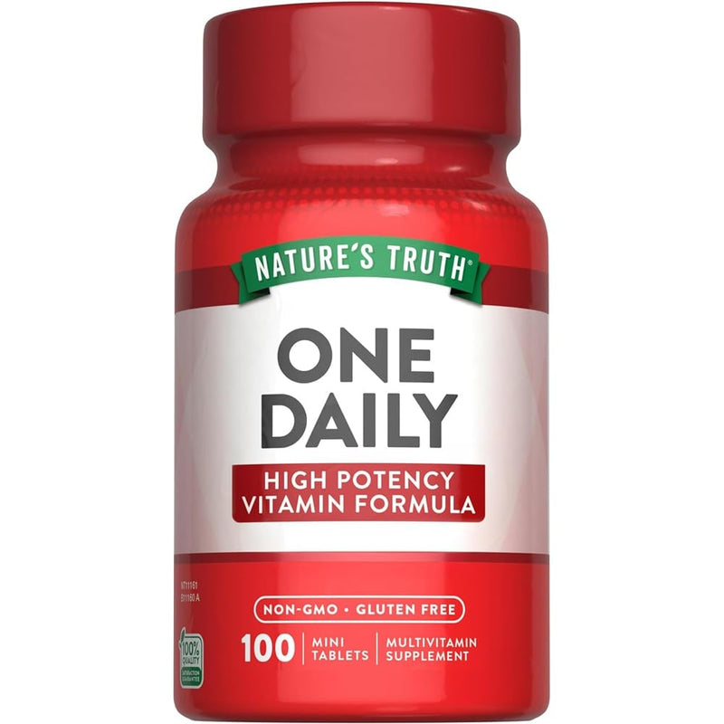 Nature's Truth Nature's Truth One Daily Essential Multivitamin 100 Mini Tablets Vitamins & Supplements