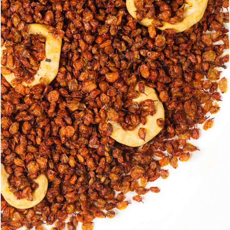 SiberianGreen.com Sea Buckthorn Berries with Apple Slices – A Nutrient-Packed Superfood (200 g) Tea & Infusions