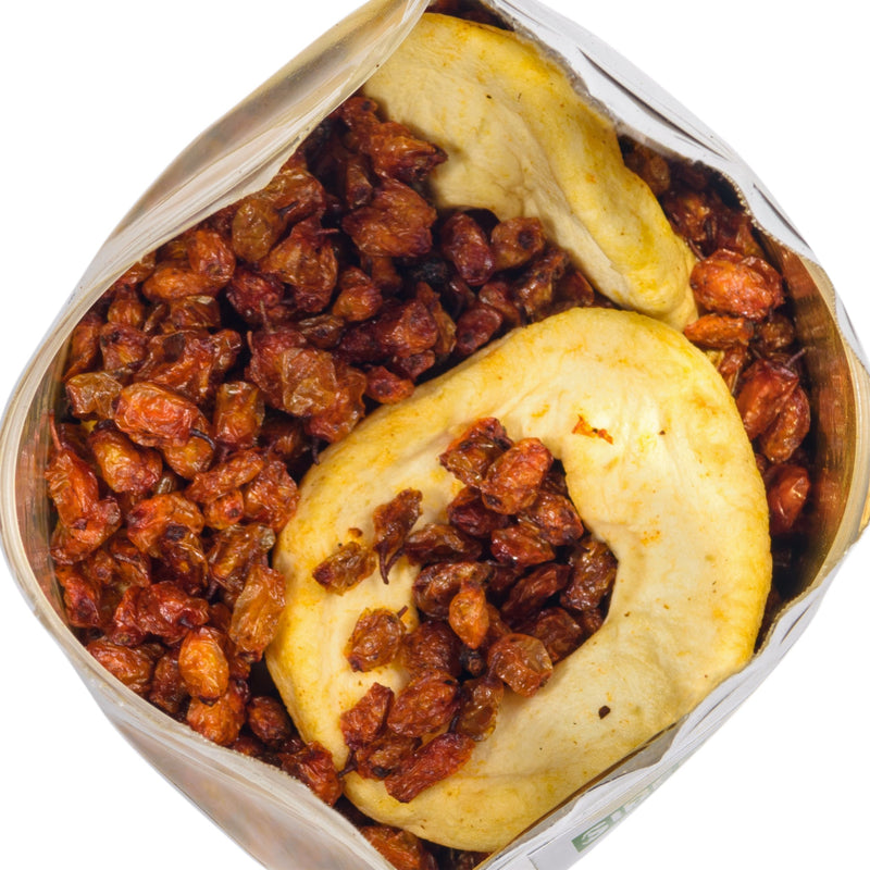 SiberianGreen.com Sea Buckthorn Berries with Apple Slices – A Nutrient-Packed Superfood (200 g) Tea & Infusions