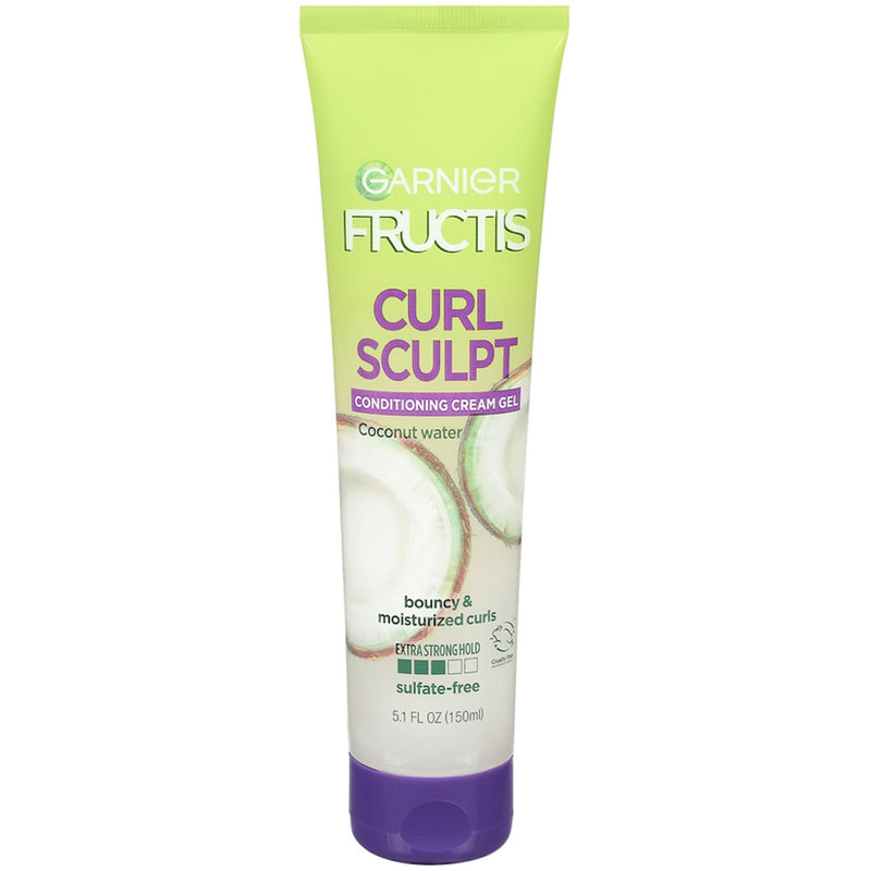 Garnier Garnier Fructis Style Curl Sculpt Conditioning Cream Gel, Extra Strong Hold 3 - 5.1 Fl Oz Health & Beauty