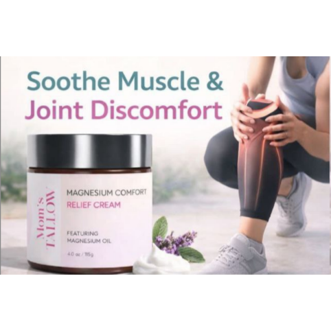Mom’s Tallow Magnesium Comfort Relief Cream