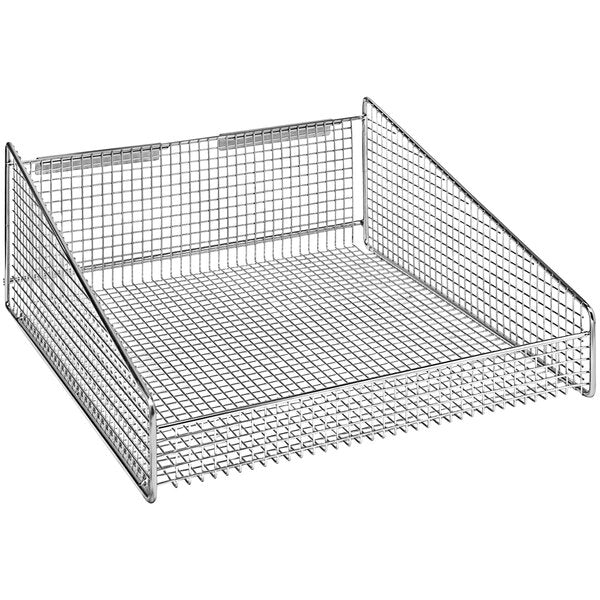 Quantum Storage Systems Quantum Storage Systems 17 7/8" X 18" Chrome Partition Wall Hanging Basket 1617HBC Storage & Organization