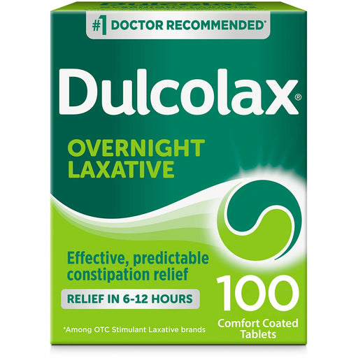 Dulcolax Dulcolax® Overnight Laxative – 5 mg Comfort Coated Tablets Health & Beauty