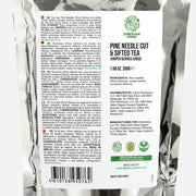 SiberianGreen.com White Pine Needle Tea Loose Powder with Juniper Berries 200g – 100% Natural & Organic from Siberian Green Tea & Infusions White Smoke