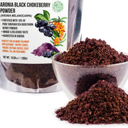 SiberianGreen.com Siberian Green - Black Aronia Berry & Sea Buckthorn Powder – 300g (10.58 oz) Tea & Infusions