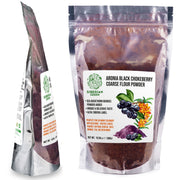 SiberianGreen.com Siberian Green - Black Aronia Berry & Sea Buckthorn Powder – 300g (10.58 oz) Tea & Infusions