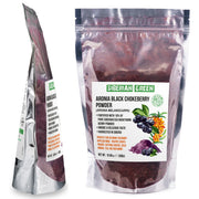 SiberianGreen.com Siberian Green - Black Aronia Berry & Sea Buckthorn Powder – 300g (10.58 oz) Tea & Infusions
