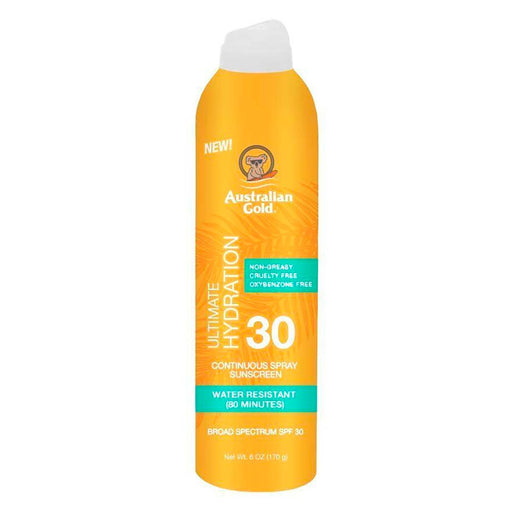 Australian Gold Australian Gold Ultimate Hydration Broad Spectrum SPF 30 Continuous Spray Sunscreen 6 Oz Sunscreen