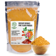 SiberianGreen.com Siberian Rose Hips with Sea Buckthorn Berries Powder – 300g (10.58 oz) Tea & Infusions