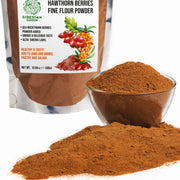 SiberianGreen.com Siberian Hawthorn Powder with Sea Buckthorn – 300g Tea & Infusions