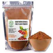 SiberianGreen.com Siberian Hawthorn Powder with Sea Buckthorn – 300g Tea & Infusions