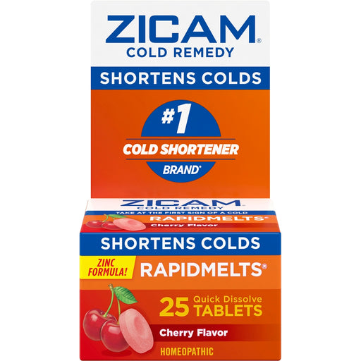Zicam Zicam Cold Remedy Cherry Flavor RapidMelts Quick Dissolve Tablets Health & Beauty