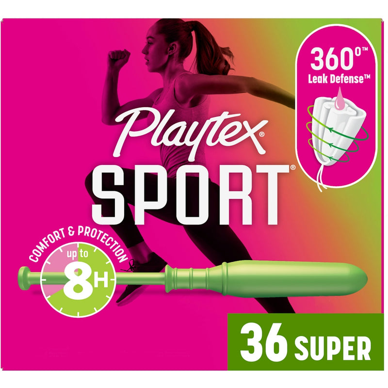 Playtex Playtex Sport Tampons, Super Absorbency, Unscented - 36 Count Tampons