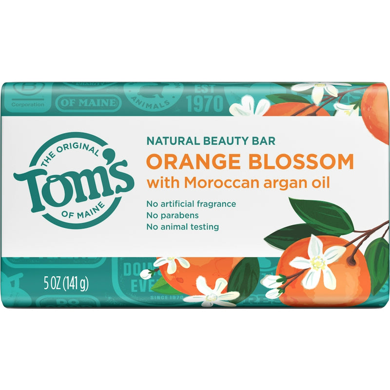 Tom's of Maine Tom's of Maine Natural Beauty Bar Soap Orange Blossom - 5 Oz Bar Soap