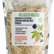SiberianGreen.com Organic Siberian Ginseng Powder with 10% Ginkgo Biloba Tea & Infusions