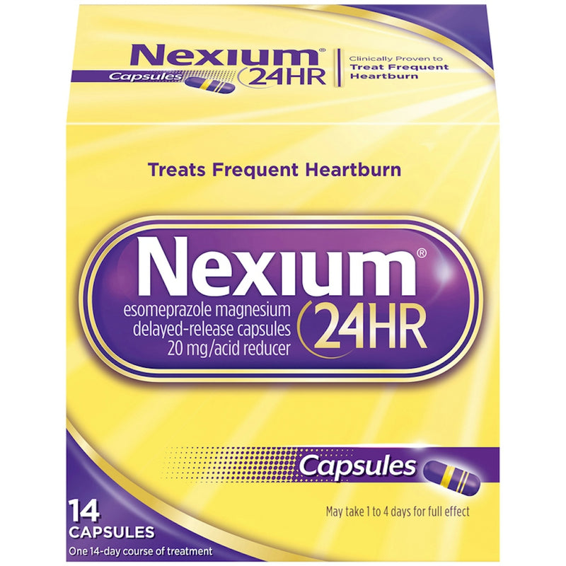 Nexium Nexium 24HR Acid Reducer – Heartburn Relief Capsules (Esomeprazole Magnesium) Health & Beauty