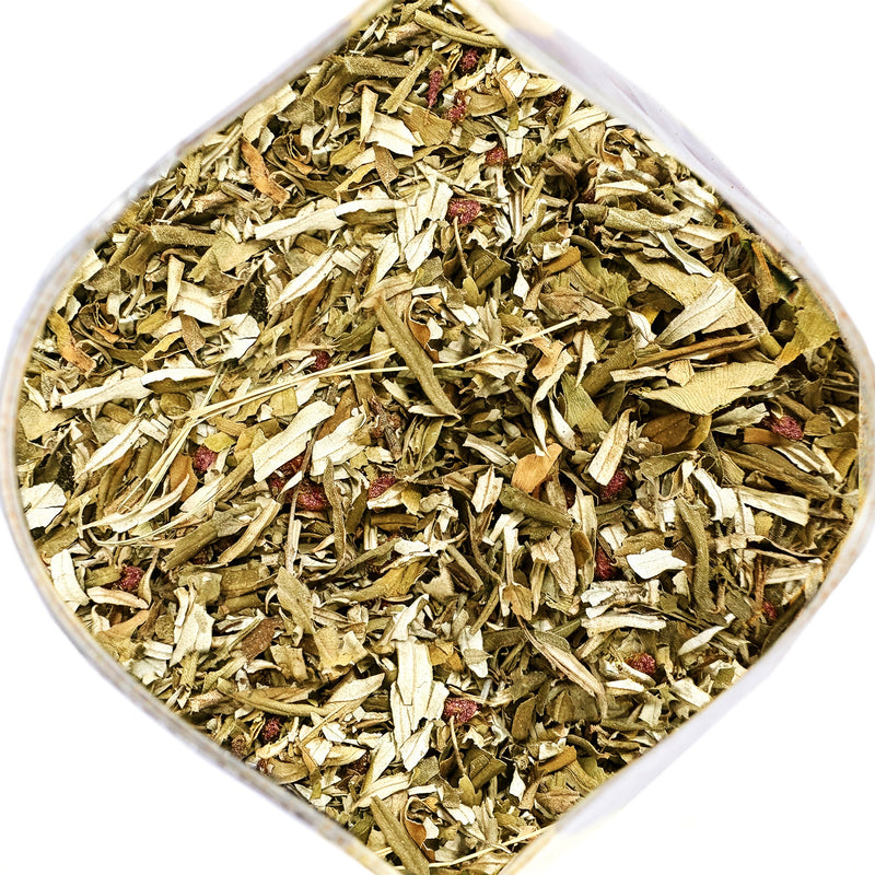 SiberianGreen.com Siberian Green Sea Buckthorn Tea with Black Currant Leaves – Wild-Harvested & Caffeine-Free Tea & Infusions