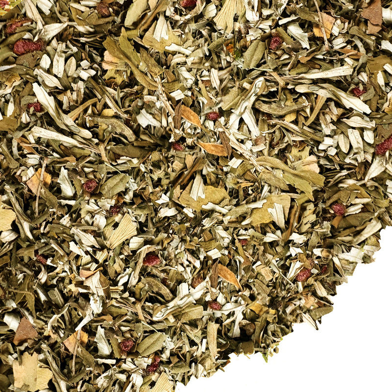 SiberianGreen.com Siberian Green Sea Buckthorn Tea with Black Currant Leaves – Wild-Harvested & Caffeine-Free Tea & Infusions