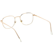 zeroUV True Vintage Dapper Square Clear Lens Glasses C718 Glasses