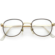 zeroUV True Vintage Dapper Square Clear Lens Glasses C718 Glasses