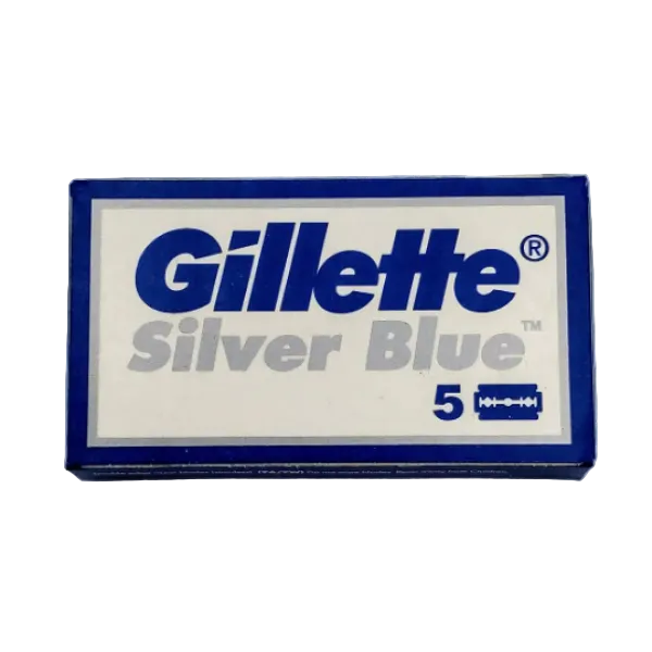 Gillette Gillette Silver Blue 5 Blades Razor Blades