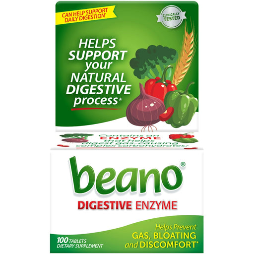 Beano Beano Ultra 800 Tablets Food Enzyme Dietary Supplement Health & Beauty
