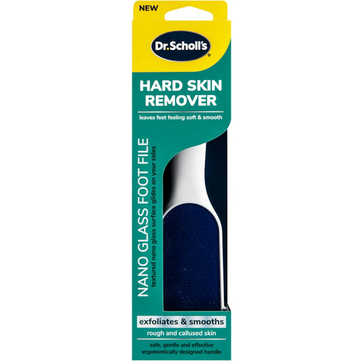 Dr. Scholl's Dr. Scholl's  Nano Glass Foot File  Hard Skin Remover 1Ea Foot Care