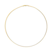 Bids.com Unisex Solid 14K Yellow Gold 2.8mm Imperial Herringbone Chain Necklace - 18" Inches Necklaces