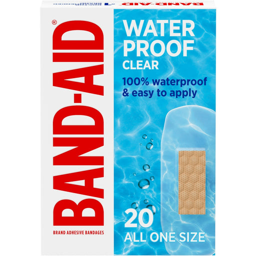 Band-Aid Brand Band-Aid Brand Adhesive Waterproof Bandages - All One Size - 20ct Medical Tape & Bandages Dark Turquoise