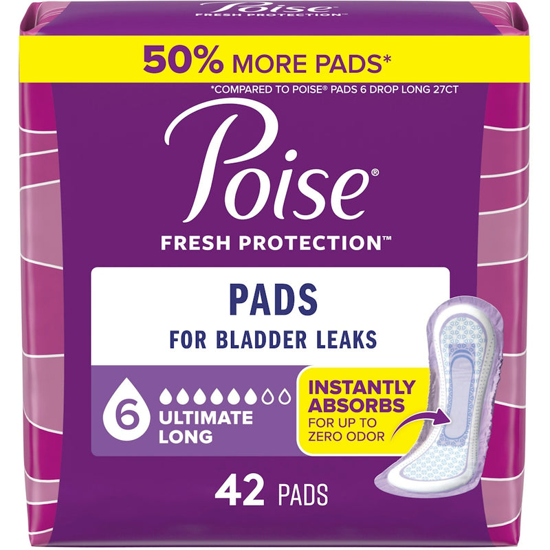 Poise Poise® Fresh Protection Pads – Ultimate Absorbency (Long) Health & Beauty