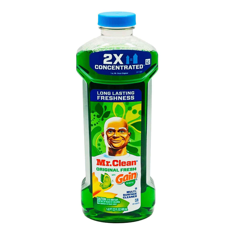 Mr. Clean Mr. Clean All Purpose Cleaner, Cleaning Liquid, Gain, 23oz 23 Fl Oz Gun Cleaning White Smoke