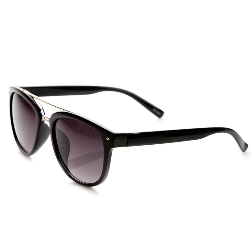 zeroUV Dapper GQ Mens Crossbar Square Aviator Fashion Sunglasses 8962 Sunglasses