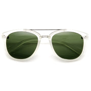 zeroUV Dapper GQ Mens Crossbar Square Aviator Fashion Sunglasses 8962 Sunglasses