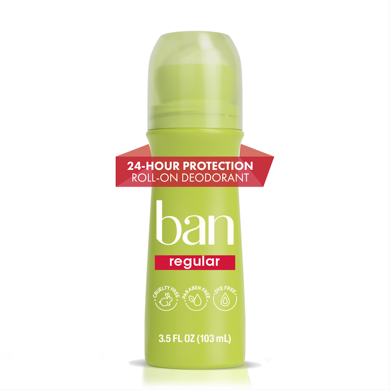 Ban Ban Invisible Roll On Regular Antiperspirant Deodorant 3.5 Fl Oz Deodorant & Anti-Perspirant