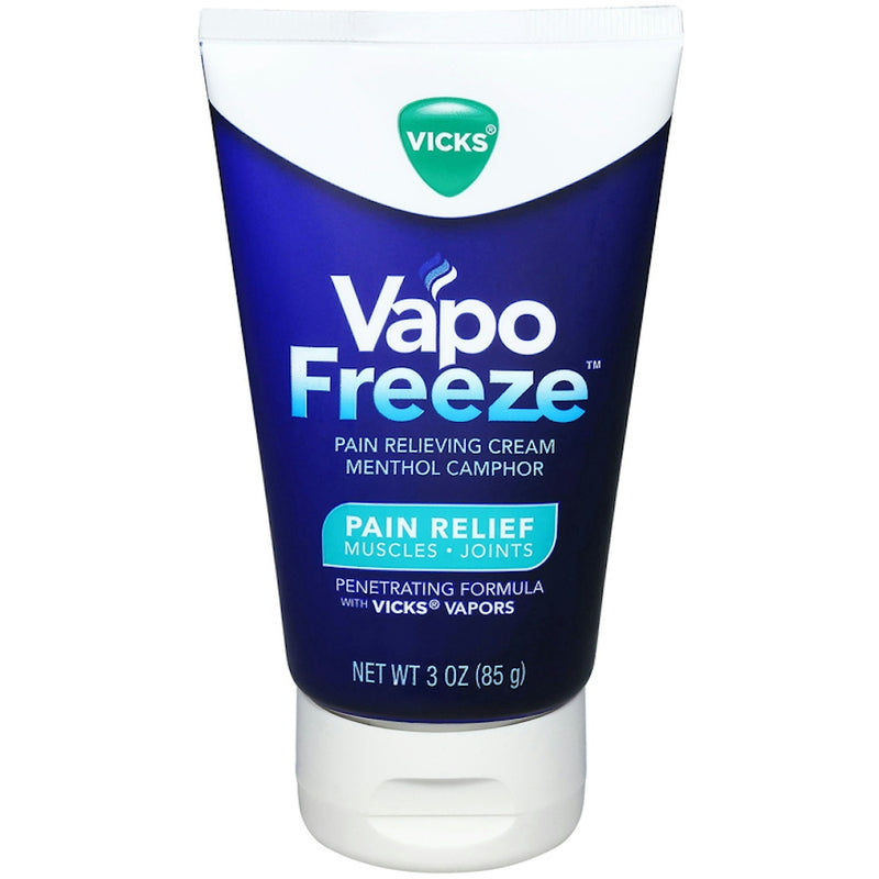 Vicks Vicks VapoFreeze Pain Relief Cream, Maximum Strength Menthol for Muscle & Joint Pain, 3 oz Medicine & Drugs