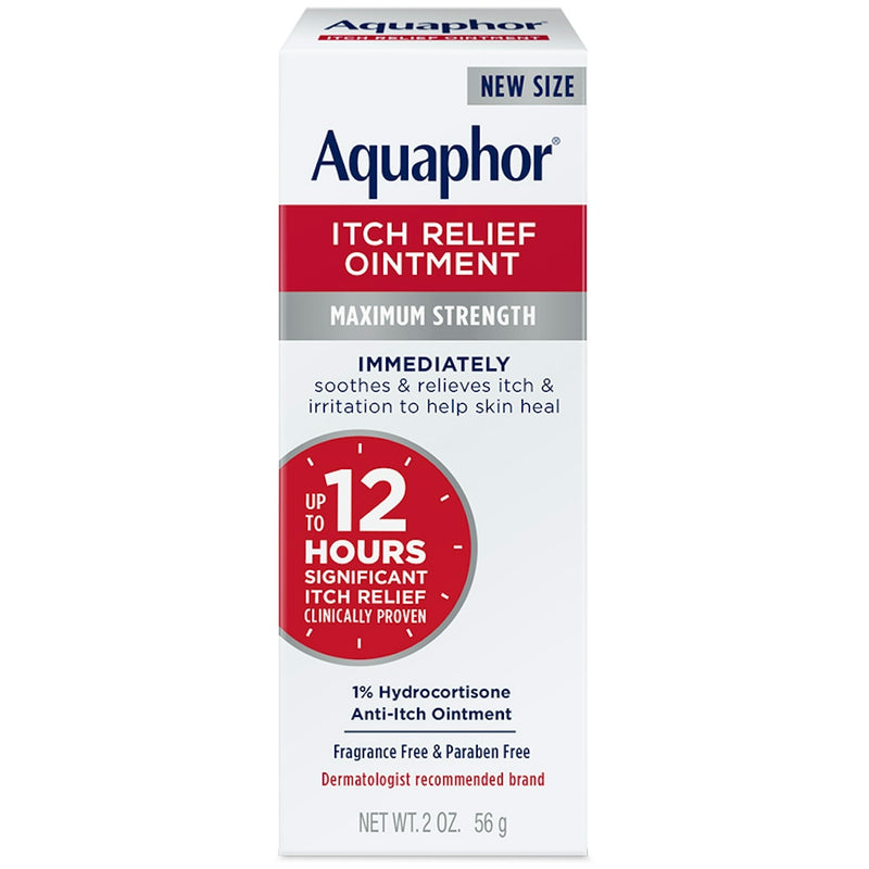 Aquaphor Aquaphor 1% Hydrocortisone Itch Relief Ointment - 2oz Medicine & Drugs