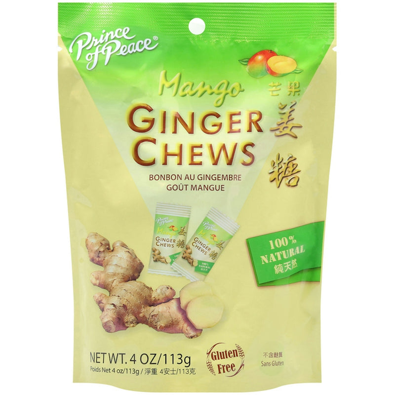 Prince of Peace Prince of Peace Mango Ginger Chews - 4 Oz Candy & Chocolate