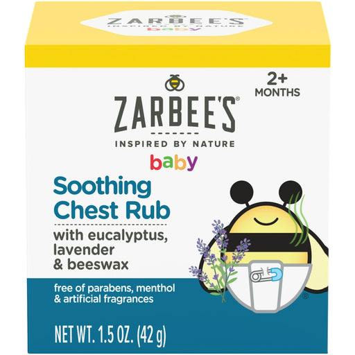 Zarbee's Zarbee's  Soothing Baby Chest Rub 1.5 Oz Health & Beauty