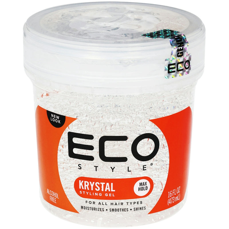 Eco Style Eco Style Styling Gel, Krystal, Max Hold 16 Fl Oz Hair Care