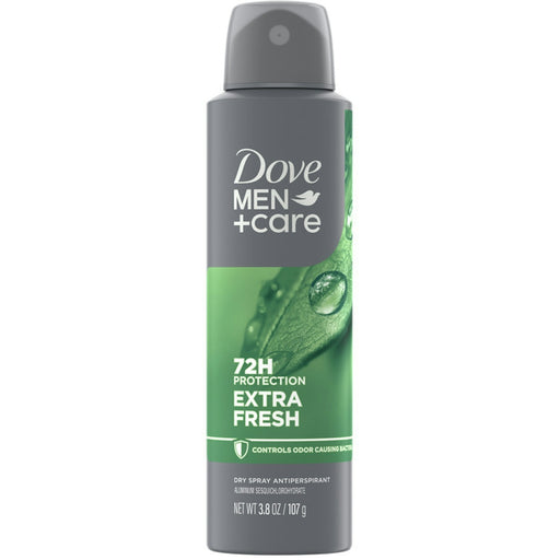 Dove Dove Men+Care Antiperspirant Deodorant Dry Spray For Men Extra Fresh, 3.8 Ounce Deodorant & Anti-Perspirant