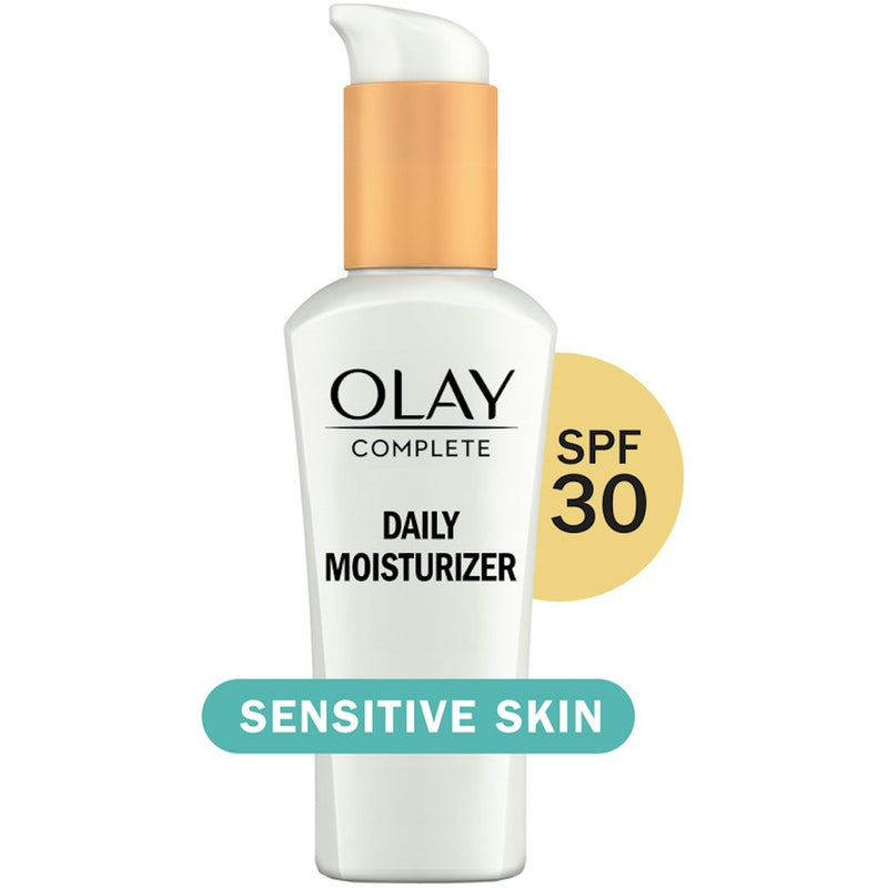 Olay Olay Complete Sensitive Broad Spectrum UV 365 Daily Moisturizer With Sunscreen, SPF 30, 2.5 Fl Oz Lotion & Moisturizer